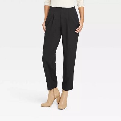 Frugal Friday's Workwear Report: High-Rise Tapered Ankle Trousers